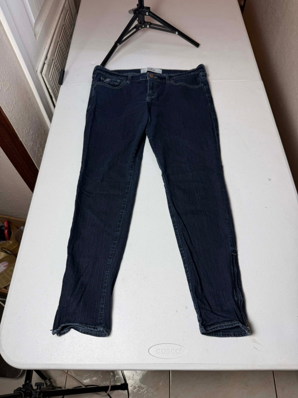 Hollister Skinny Jeans Size W30 L11 Dark Blue Denim Stretch RN
75654